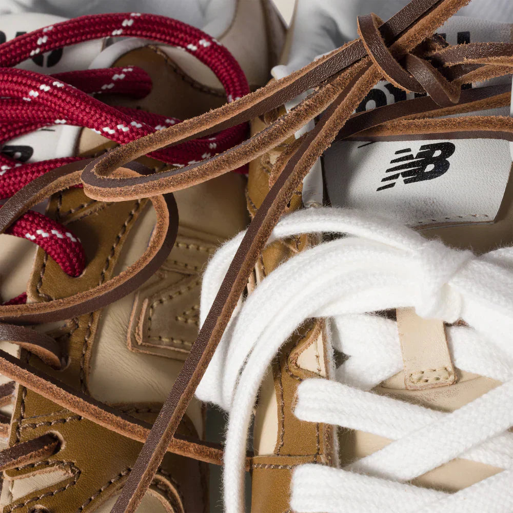 530 SL Runner – Deco’ Calf Leather & Suede Edition (Cinnamon / Travertine Gray) Women