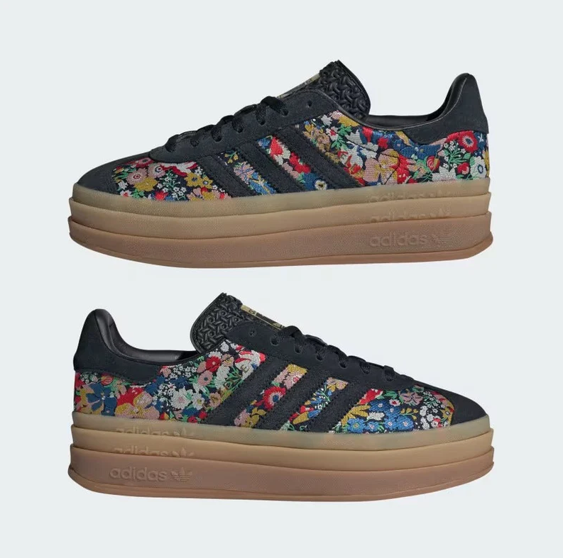 Gzl x L. London Floral Sambae Collegiate Black